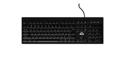Клавиатура БЕШТАУ КЛ104РУ (SG) проводная, USB Type-A, чёрный