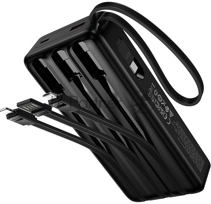 Мобильный аккумулятор Hoco J156A Founder 20000mAh 22.5W 3A черный (62284)