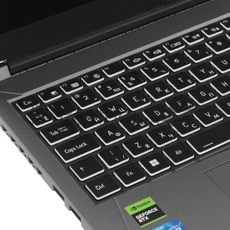 Ноутбук OSIO CyberLine C150i-001 серый i5-12600H /NVidia RTX 3050/16/512/NoOS/ (Ghz)/Gb/Ext: + не МПТ