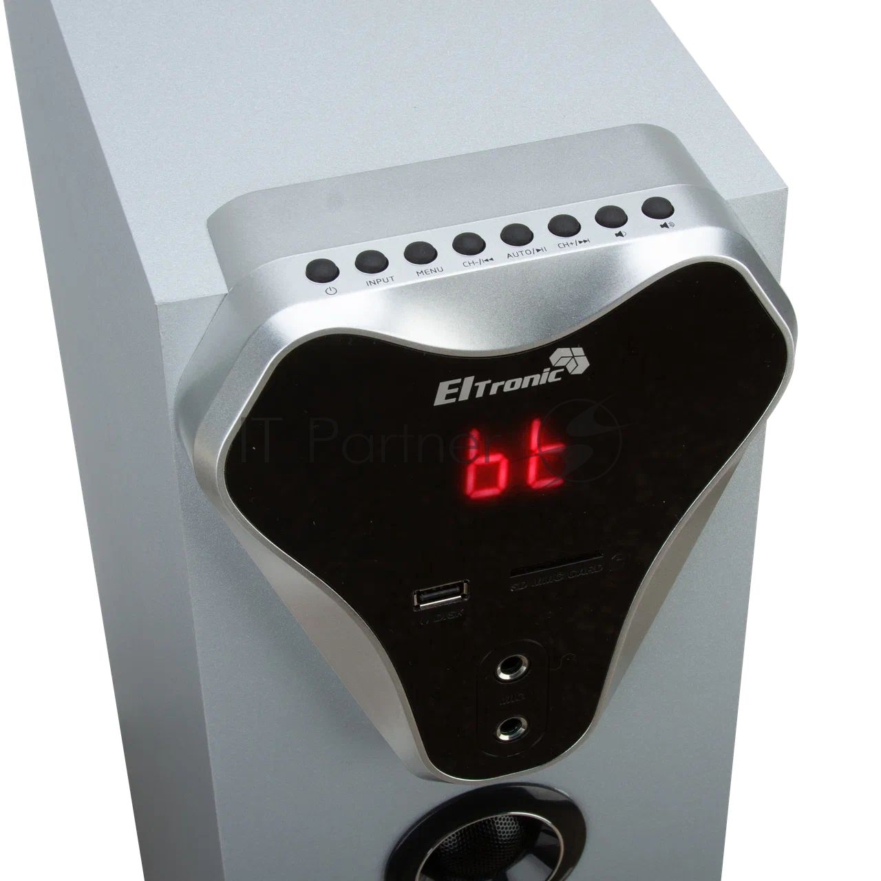 Колонка 10" (20-80 HOME SOUND) динамик 8шт/2х10"; 4х4"; 2х1.5" комплект 2 колонки ELTRONIC (белая)