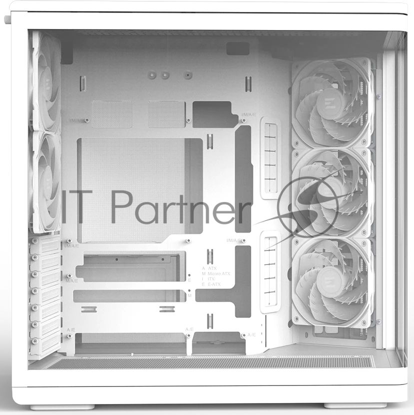 Компьютерный корпус ZALMAN MidTower P60 белый (ATX, без БП, 5x120мм ARGb fans, 1xUSB Type C, 2xUSB 3.0) (Zalman P60 белый)