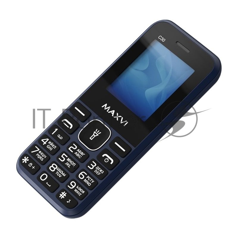 Мобильный телефон Maxvi C30 синий