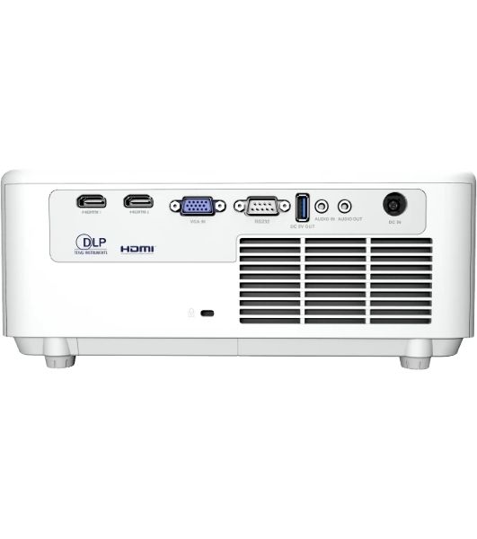 Лазерный проектор InFocus INL174 DLP, XGA, 4100 lm, 3 500 000:1, 1.942.16:1, HDMI x2, VGA in x1, Composite video x1, RS232 x1, Audio in/out, VGA out x1, USB-A x1, 1х15w, 2,9 кг, белый