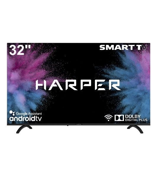 Телевизор Harper 32" 32R720TS черный LED HD 60Hz Android