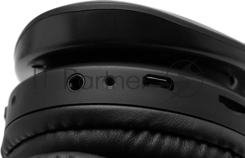 Гарнитура накладные Digma BT-17 черный беспроводные bluetooth оголовье