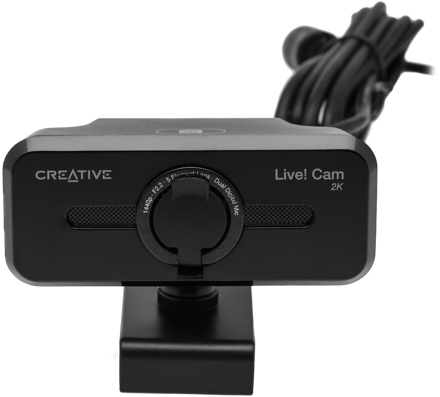 Веб-камера Creative Live! Cam Sync V3 2560x1440, 30 кадр/с, USB, микрофон, шторка приватности, автофокус, крепление на мониторе