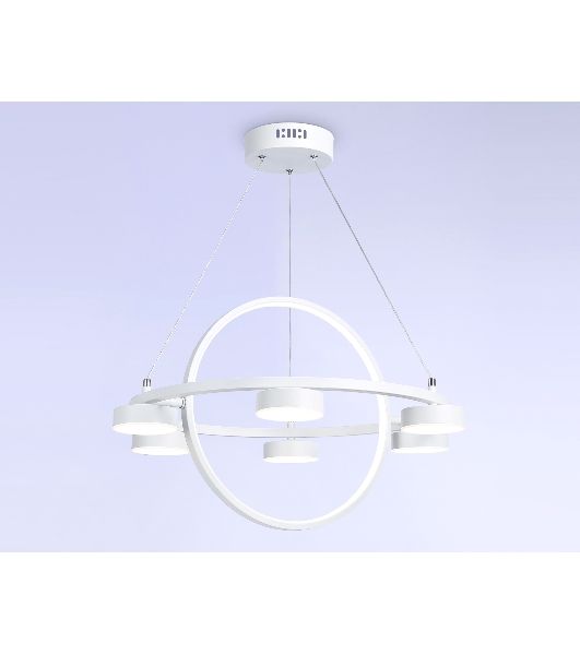 Светильник Ambrella light FL51772/2+6 WH белый 3000K/4200K/6400K 58W D600/380*1200 (ПДУ ИК)