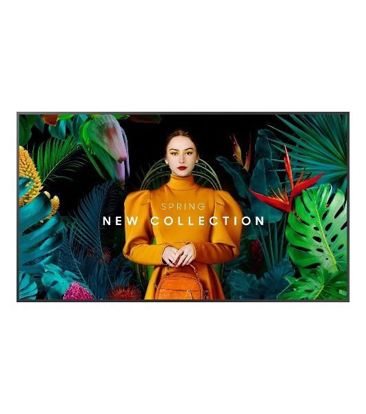 Панель Samsung QB75C черный VA, 75", 3840x2160, 350 кд/м², Tizen 7.0, 8 мс, 4000 :1, 16/7, 178/178
