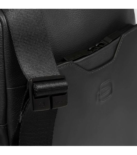 Сумка мужская Piquadro Ael CA6917S142/N черная натур.кожа