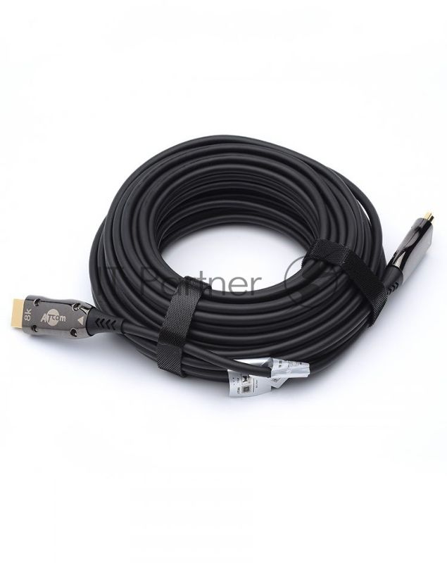 Кабель HDMI 10 м (HIGH speed, Metal gold, Optical) 8K VER 2.1 Кабель HDMI 10 м (HIGH speed, Metal gold, Optical) 8K VER 2.1