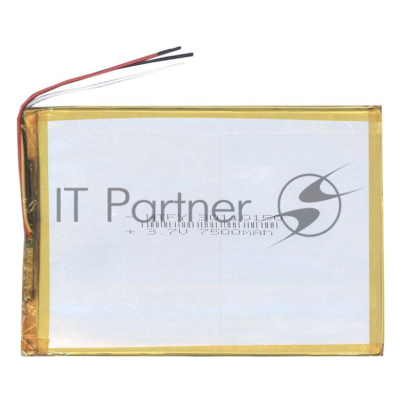 Аккумулятор Li-Pol (батарея) 3x110x150мм 3pin 3.7V/7500mAh