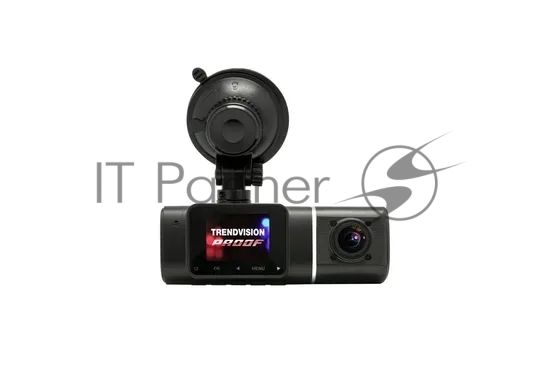 Видеорегистратор TrendVision Proof PRO, 1920x1080, 1.5", с камерой заднего вида, G-сенсор, датчик движения