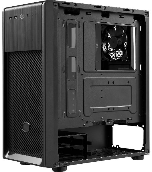 Компьютерный корпус без блока питания Cooler Master Elite 500, 2xUSB3.2, 1x120Fan, w/o PSU, Black, w/o ODD, Window TG left panel, ATX