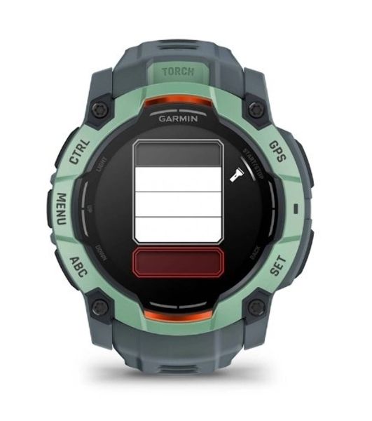 Умные часы Garmin Instinct 3 AMOLED 50mm, 1.3" AMOLED, ANT+, Bluetooth, 10 ATM, нео тропик / серый
