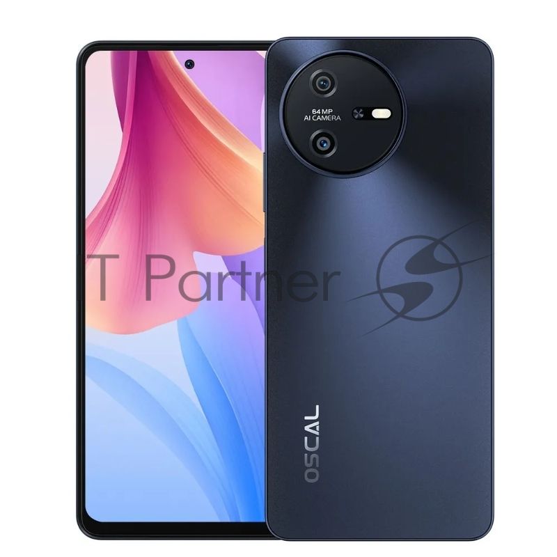 Смартфон OSCAL Tiger 12, 12/256Gb, серый