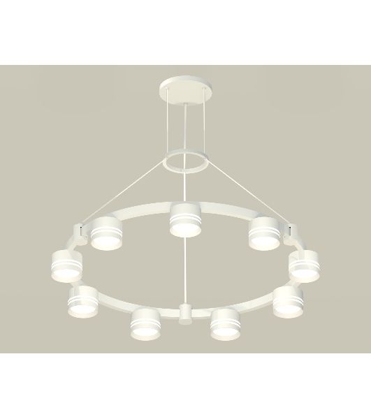 Светильник Ambrella light XR92031903/9 SWH/FR белый песок/белый матовый GX53 (A9203, C9241, N8477)