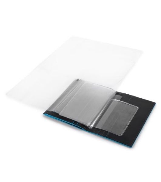 Обложка для документов Piquadro Blue Square PP5246B2R/N черный натур.кожа