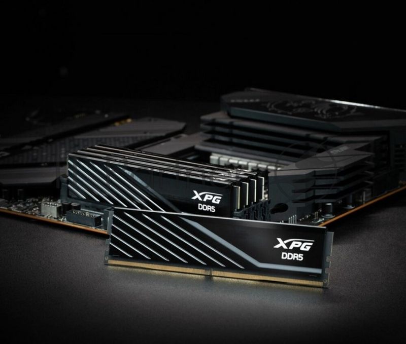 Оперативная память XPG Lancer Blade, DDR5, 32GB (2x16GB), 6400MHz, CL32, DIMM, с радиаторами, черный