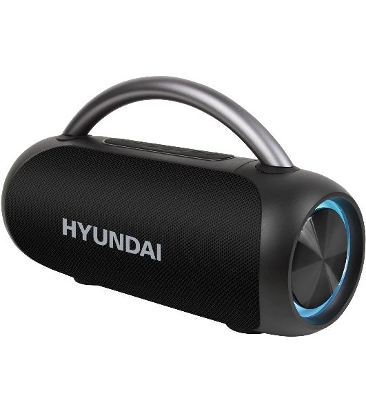 Колонка портативная Hyundai H-PS1026 черный 40W 2.0 BT 10м 1800mAh