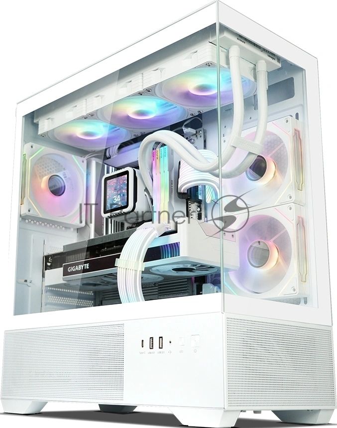 Корпус Zalman Miditower Chronix V2 White (без БП)