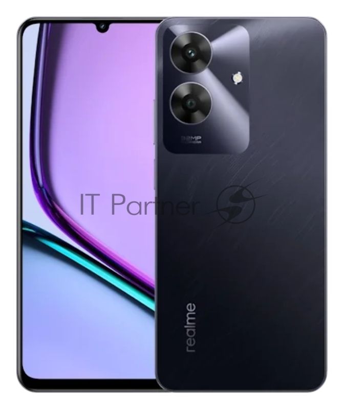 Смартфон Realme Note 60, 6/128Gb, черный