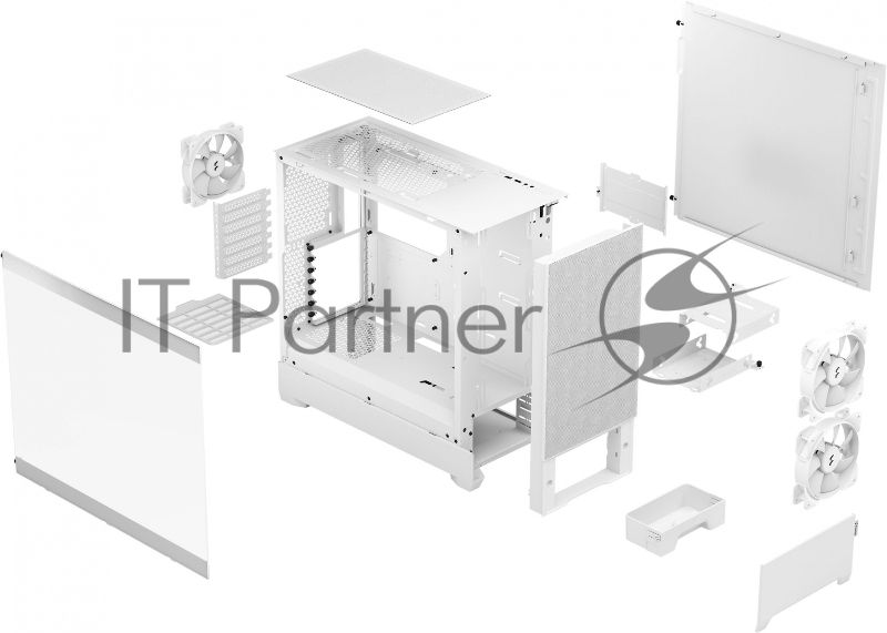 Компьютерный корпус Fractal Design Pop Air RGb белый TG Clear Tint FD-C-POR1A-01