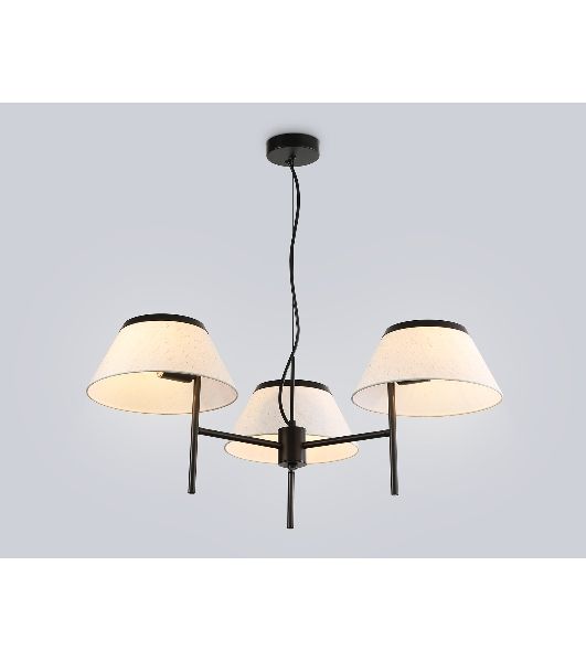 Светильник Ambrella light LH72451/3 BK/WH черный/белый Е14/3 max 40W D800*290-1080