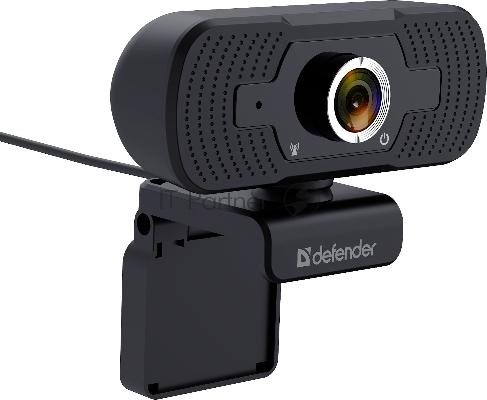Веб-камера Defender G-lens 2591 2560x1440, 30 кадр/с, USB, микрофон, крепление на мониторе