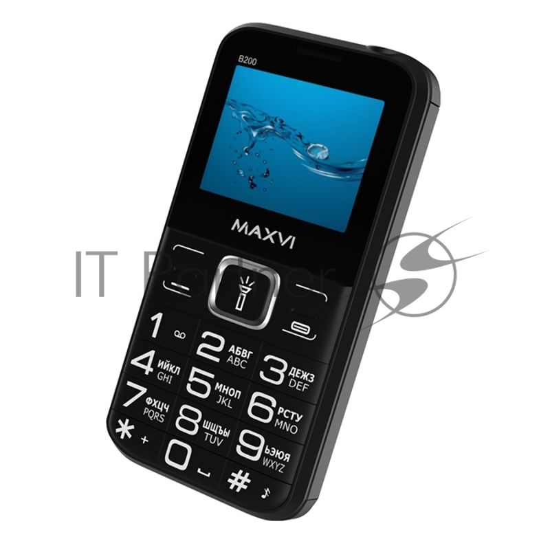 Мобильный телефон Maxvi B200 черный