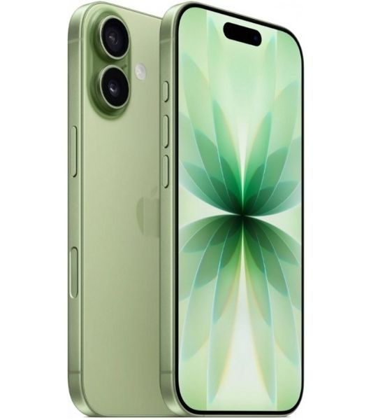 Смартфон Apple iPhone 17 A3520 8/512Gb зеленый