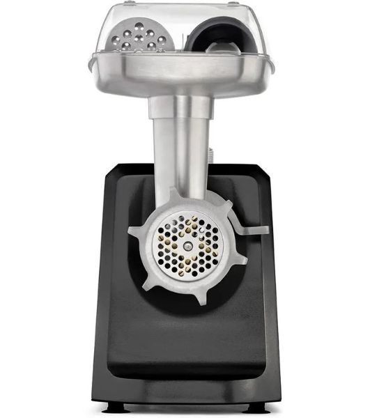 Мясорубка электрическая CASO FW 2500 чёрный, 2500 Вт, 2.5 кг/мин, реверс, насадки - 5