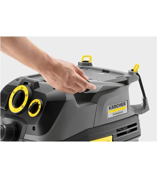 Строительный пылесос Karcher NT 30/1 Tact Te L серый, 1380 Вт, уборка сухая/влажная, пылесборник мешок/контейнер, 30 л