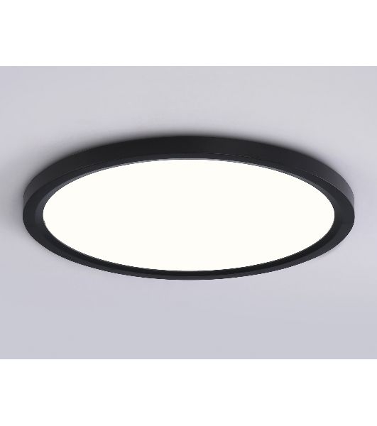 Светильник светодиодный ультратонкий Ambrella light FZ1910 BK черный IP54 44W 3000K-6500K CCT-переключатель D600*25 (Без ПДУ)
