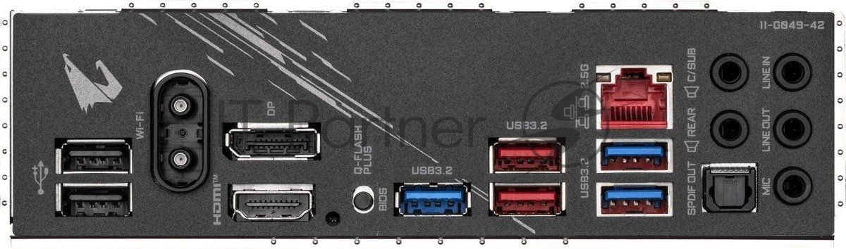Материнская плата Gigabyte B550 AORUS ELITE WIFI7, AM4, AMD B550, 4xDDR4, 4xSATA 6Gb/s, 2xM.2, 1xPCIe 4.0 x16, 2xPCIe 3.0 x16, 1xPCIe 3.0 x1, 1xHDMI, 1xDisplayPort, 1x2.5GbE LAN, 2xUSB 3.2 Gen 2 Type-A, 3xUSB 3.2 Gen 1, 2xUSB 2.0, 5x3.5 мм, 7.1, ATX
