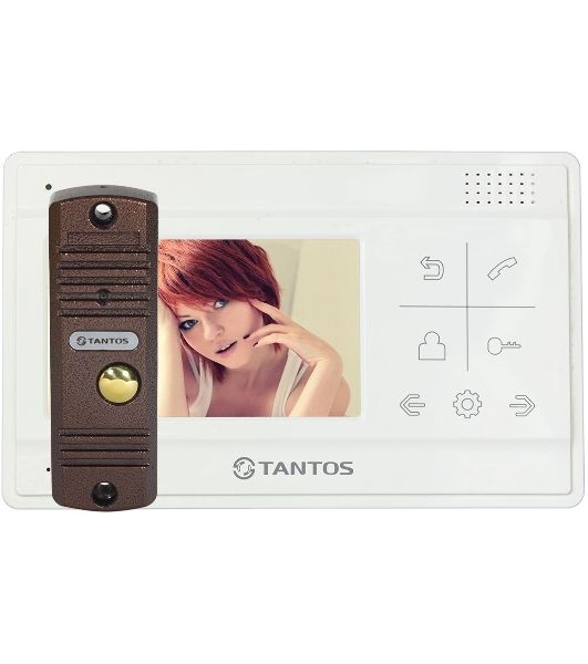 Комплект домофона Tantos Lilu kit белый