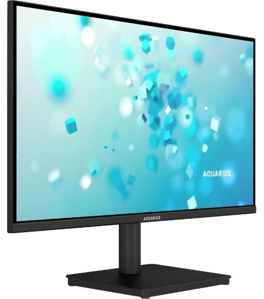 Монитор 23.8" Aquarius AQview B24F1 IPS 1920x1080, 75 Гц, 5 мс, 16:9, 250 кд/м², HDMI 2.0, VGA, DVI-D, FreeSync, черный