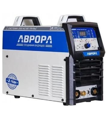 Сварочный аппарат Аврора Система 200 AC/DC ПУЛЬС инвертор ММА, 5.2 кВт