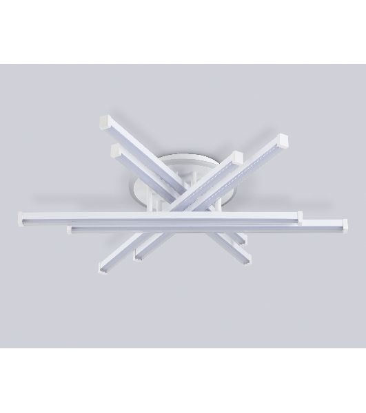 Потолочный светодиодный светильник Ambrella light FL6271 WH белый 98W 3000K-6400K 700*615*135 (ПДУ ИК)