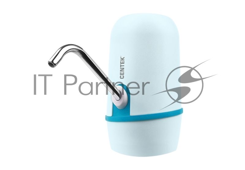 Помпа электрическая Centek CT-3002 Blue 2.2л/мин 8Вт, 2 насоса, Li 1200 мАч, USB зарядка, LED