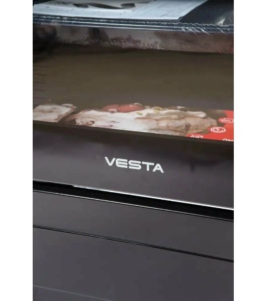Плита комбинированная VESTA Valencia VGE 50 10-E черный, конфорок 4 газовых, духовка 52 л, 50 см x 85 см x 57 см