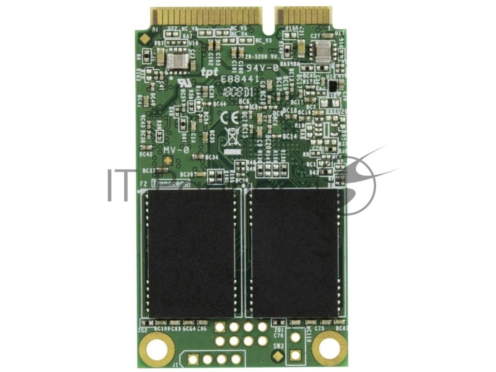 Накопитель SSD mSATA Transcend 128Gb MSA230S <TS128GMSA230S> (SATA3, up to 550/400Mbs, 3D TLC)