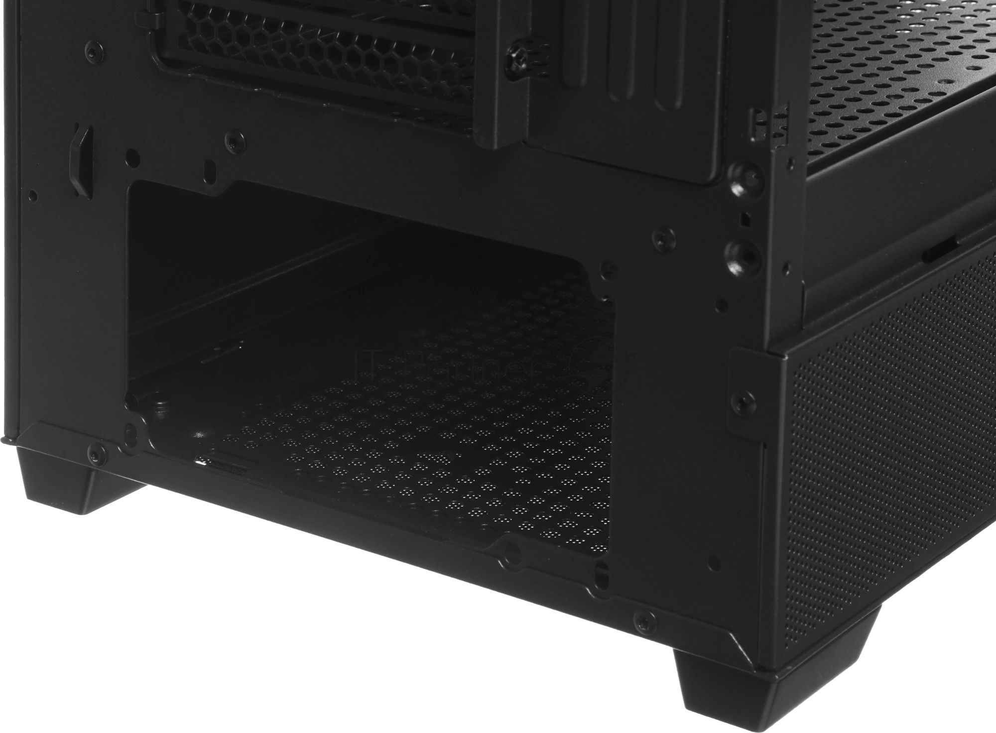 Корпус ACCORD ACC-ZA11B AR Black, Midi-Tower, чёрный, 4 x 120 мм