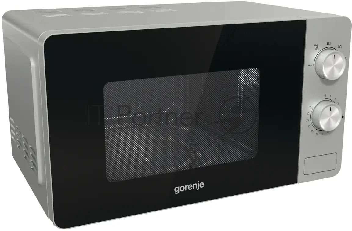 Микроволновая печь Gorenje MO17E1W белый, 17 л, 700 Вт, переключатели - поворотный механизм