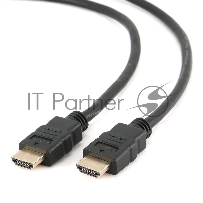 Кабель Cablexpert HDMI CC-HDMI4-7.5M, 19M/19M, v2.0, медь, позол.разъемы, экран, 7.5м, черный, пакет