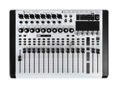 Микшер Intrend ITMIX-D8-4 цифровой, 12 входов (8 аналоговых, 1 стерео, 2 USB), 2 группы, Bluetooth, USB MP3 плеер