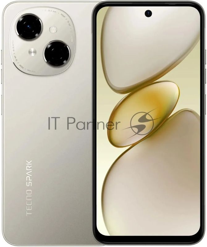 Смартфон Tecno SPARK Go 1 KL4 4/128Gb, золотистый титановый