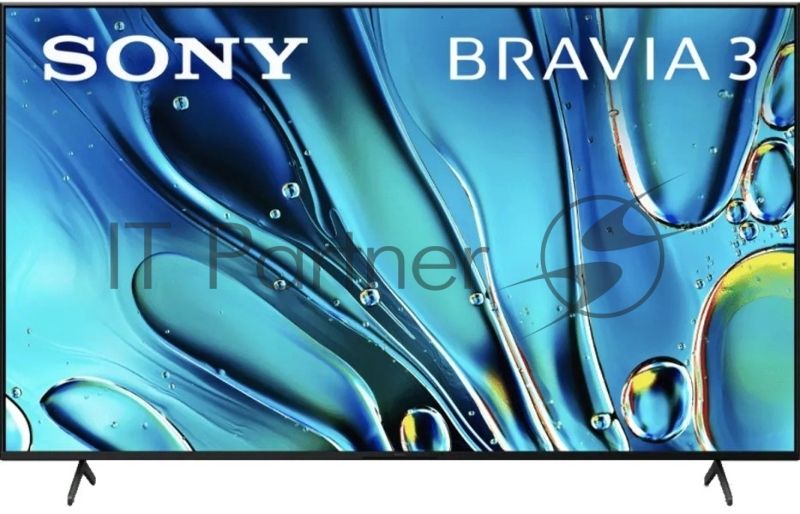 Телевизор Sony 75" K-75S30 черный LED UHD 50Hz Google TV