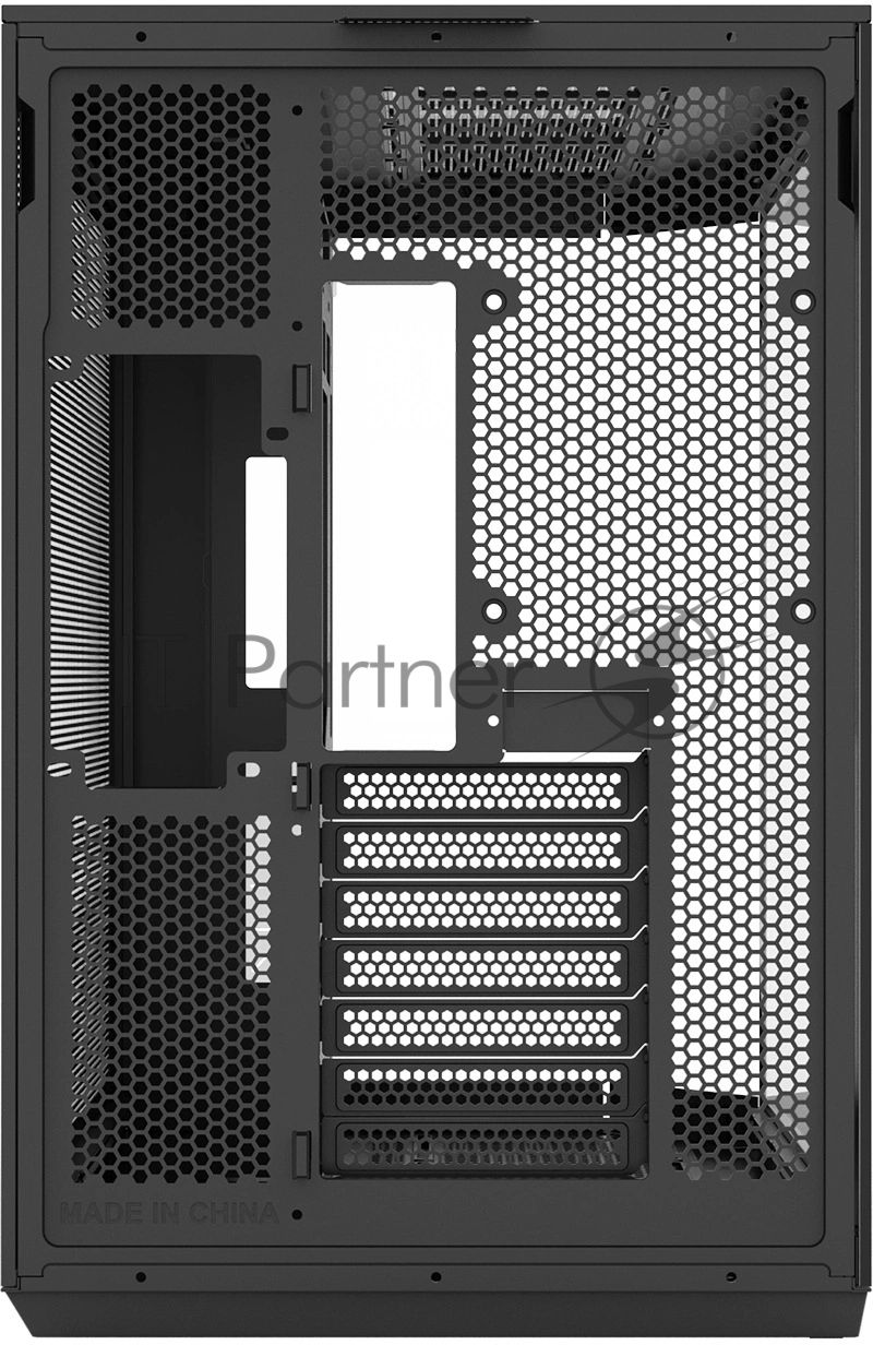 Компьютерный корпус Bloody BD-CC109 черный без БП ATX 10x120мм 2xUSB3.0 audio