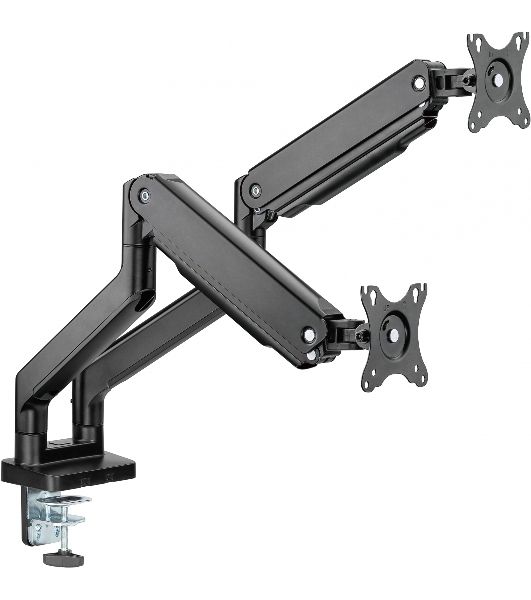 Кронштейн для мониторов Ultramounts UM731 черный 17"-35" макс.16кг крепление к столешнице поворот и наклон