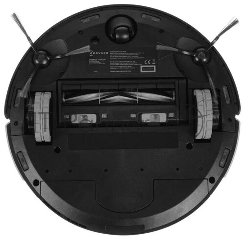 Робот-пылесос Ecovacs Floor Cleaning Robot DEEBOT X1 PLUS (EU версия) черный, 5200 мА*ч Li-Ion, уборка влажная/комбинированная/сухая, пылесборник контейнер 0.38 л